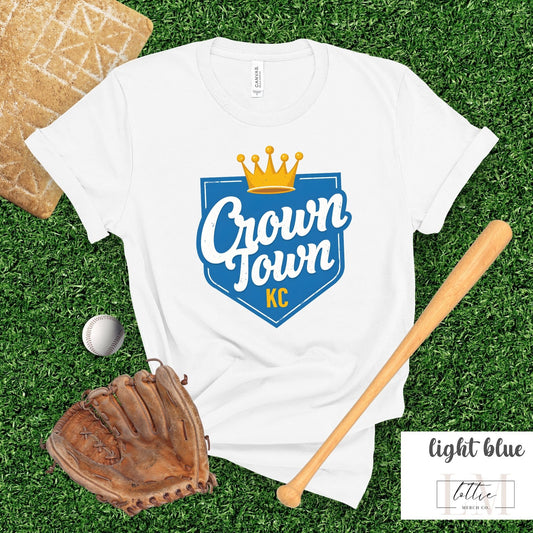 Kansas City Crown Town Baseball T-Shirt
