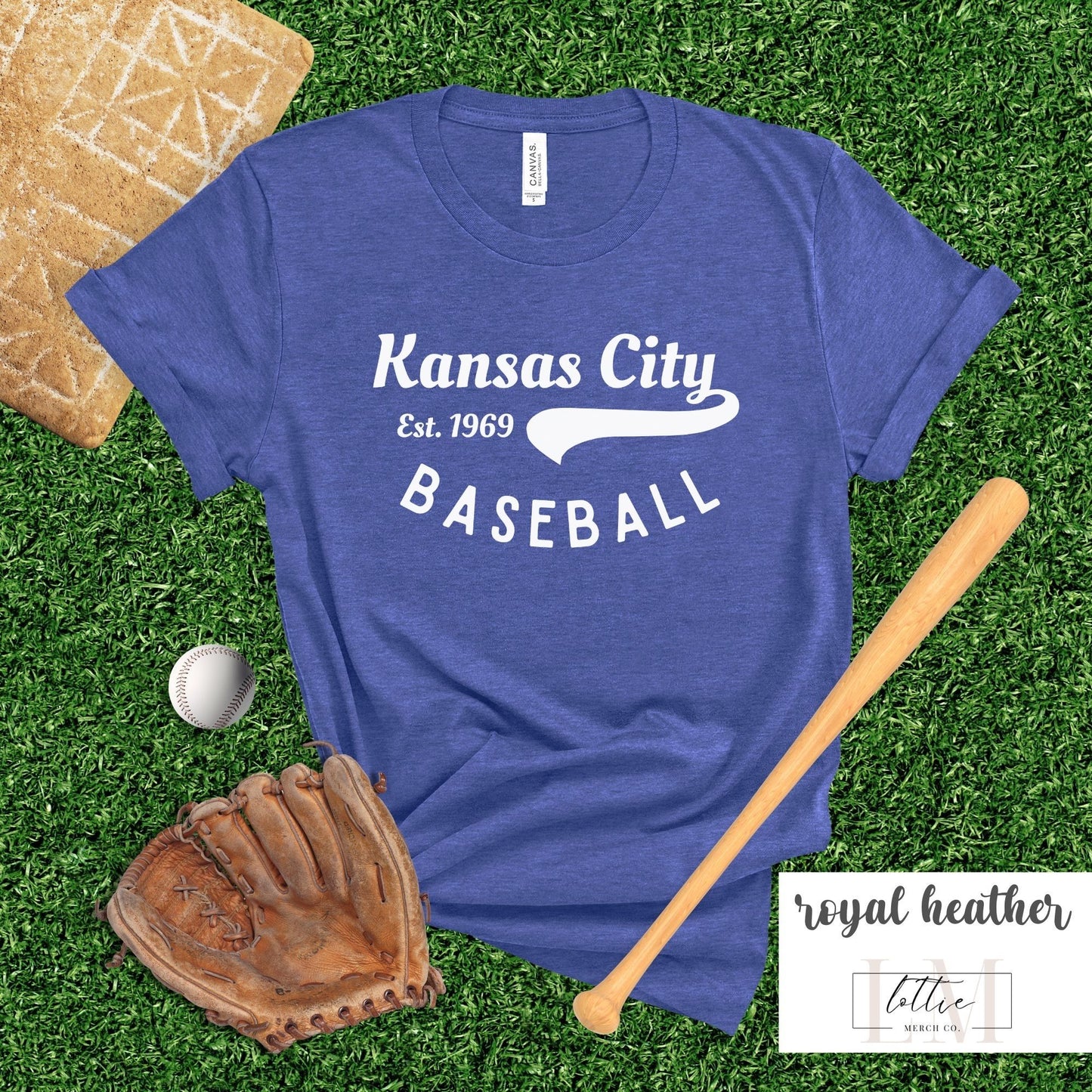 Kansas City Baseball Est. 1969 T-Shirt