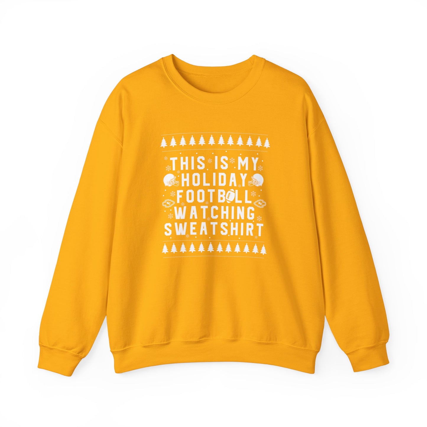 NEW Kansas City Holiday Football Sweatshirt