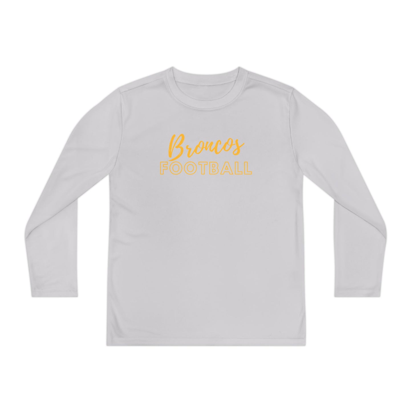 Broncos Football Youth Long Sleeve Tee