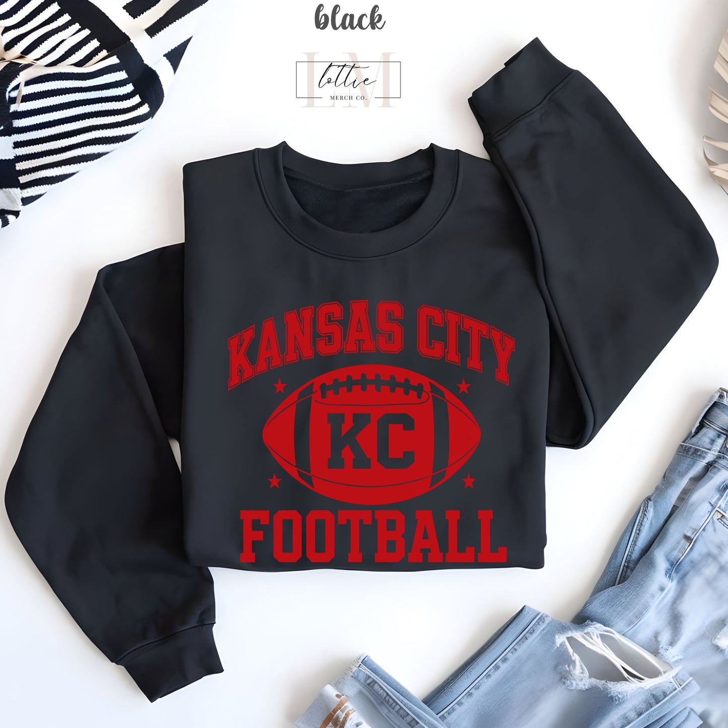 Kansas City Football Shirt or Sweatshirt