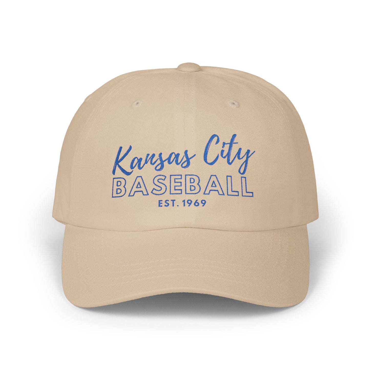 1969 Embroidered Kansas City Crown Baseball Hat