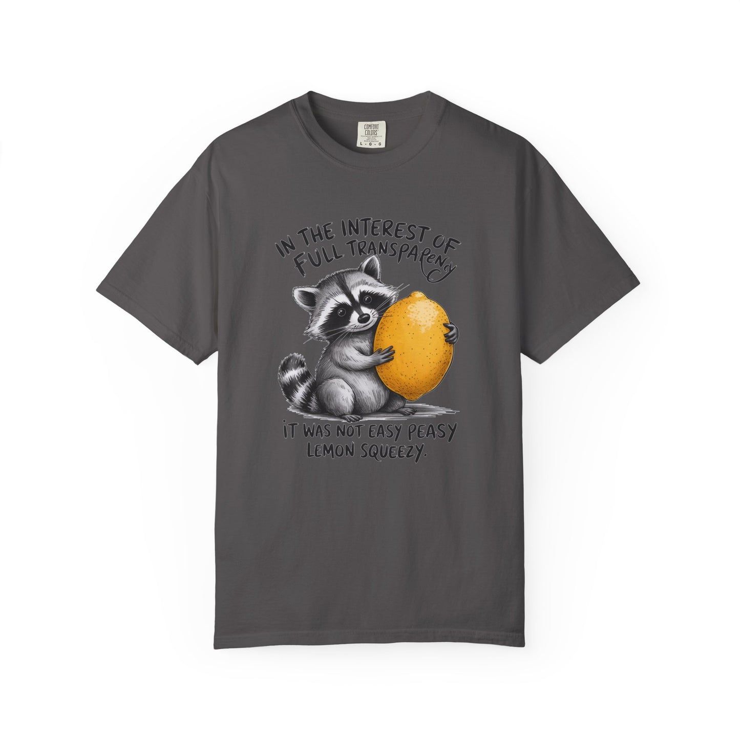 In the interest of full transparency T-shirt, Comfort Colors Shirt