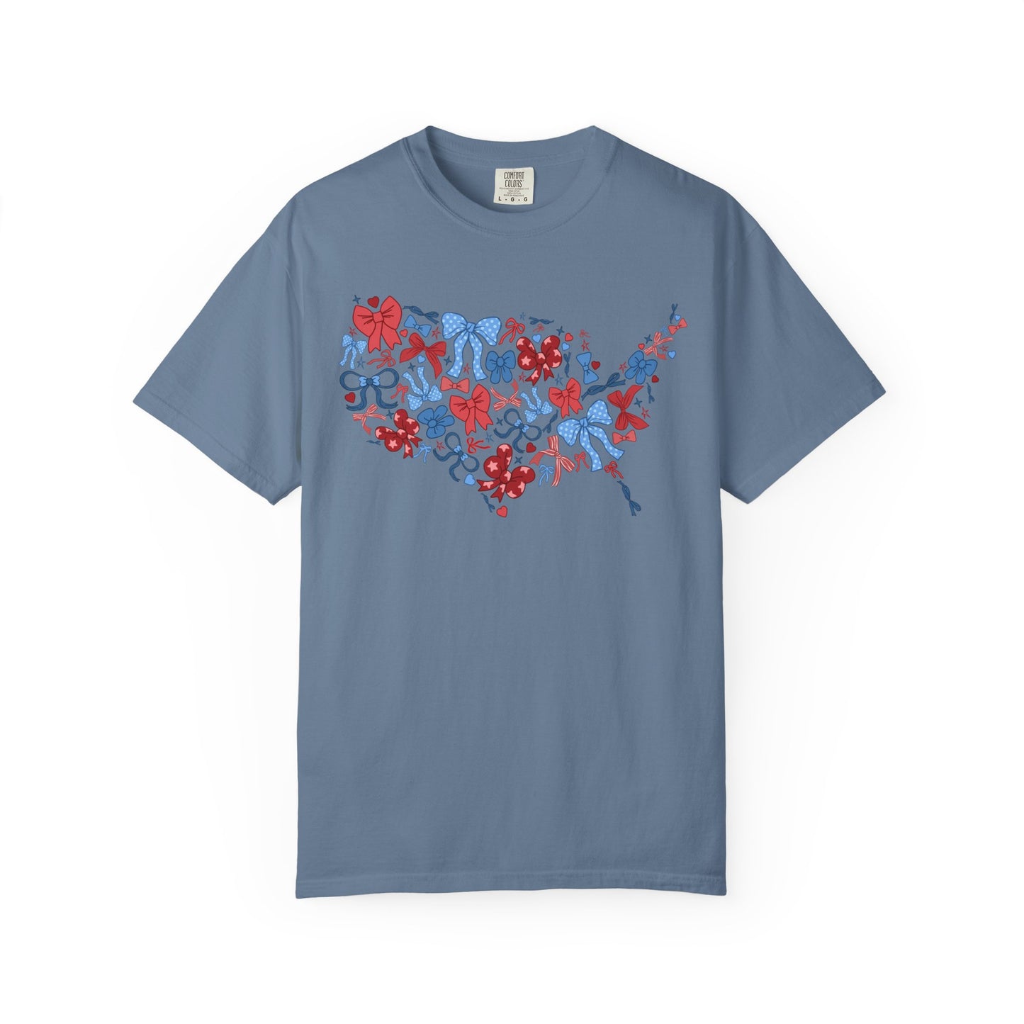 United States of America Bow Graphic Shirt