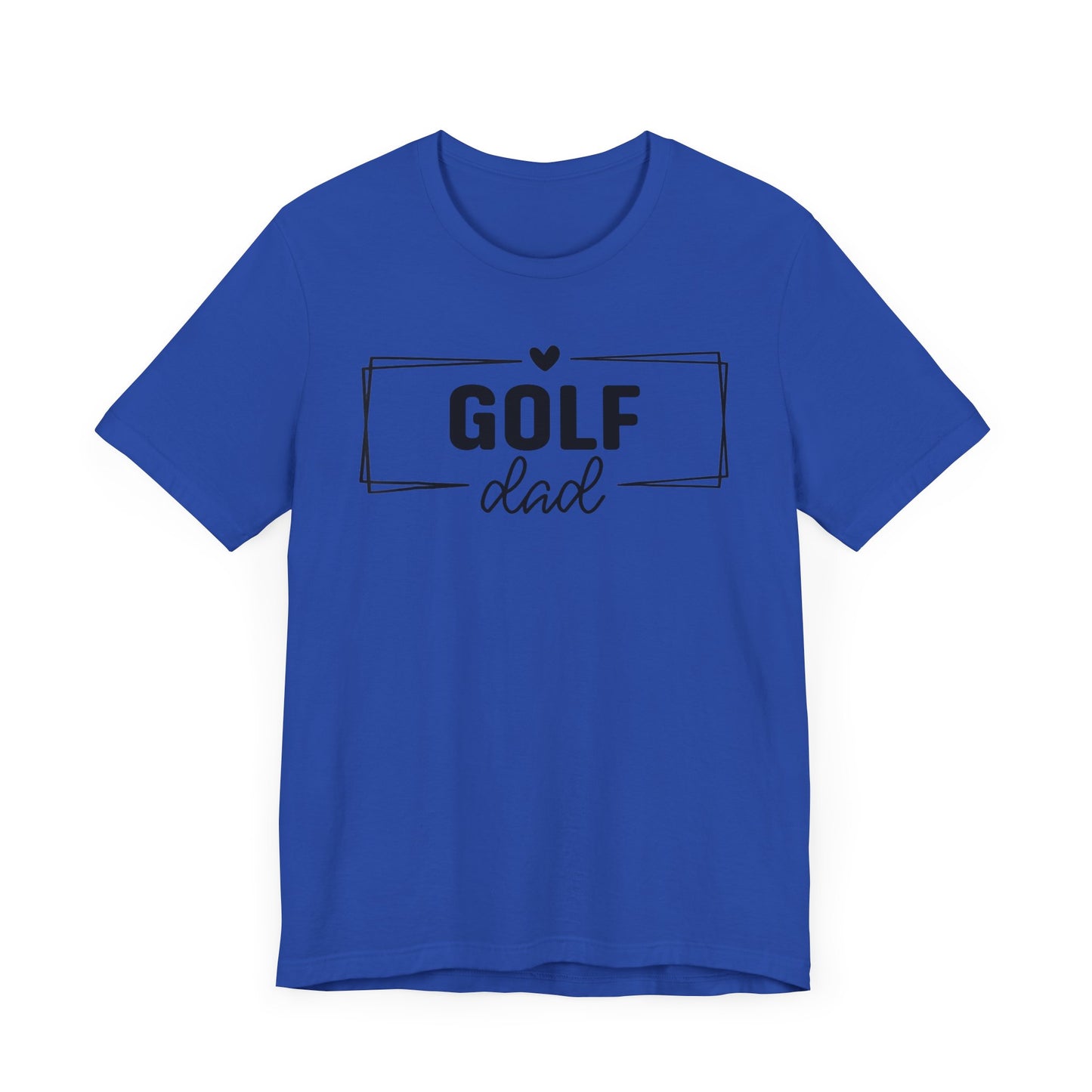 Golf Dad Heart T-shirt