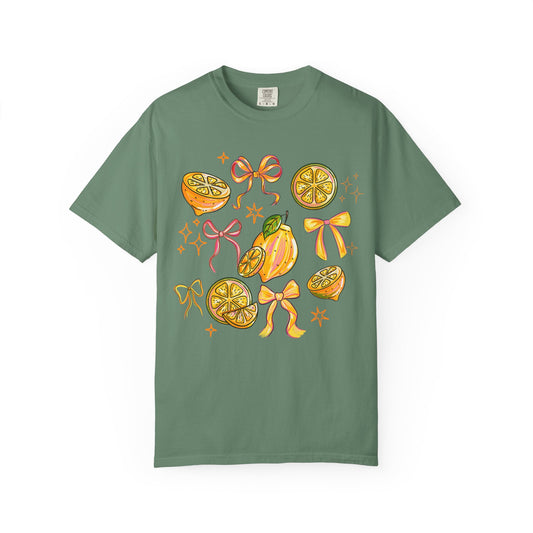 Lemon Coquette Vintage Retro T-shirt, Comfort Colors Shirt