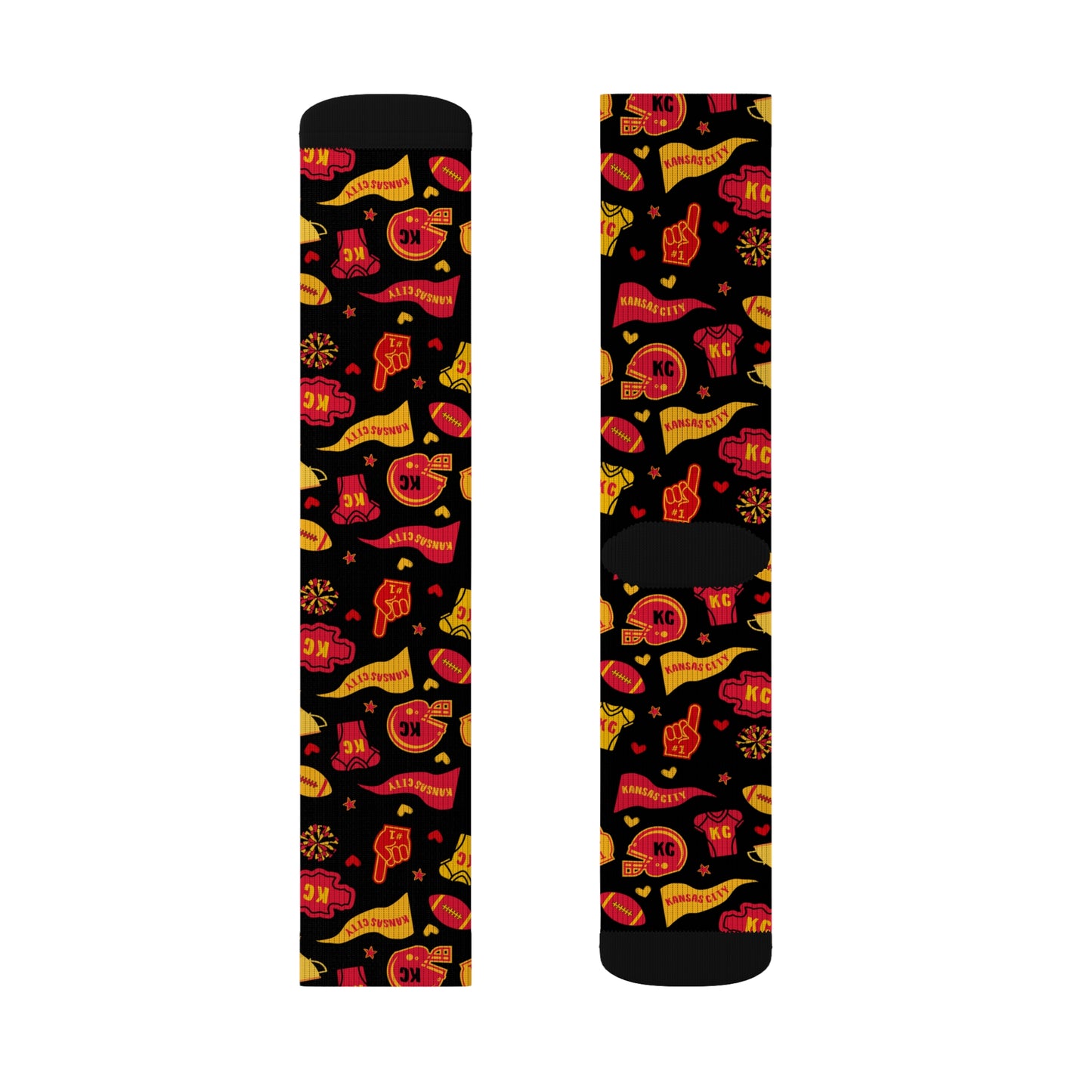 KC Football Sublimation Socks