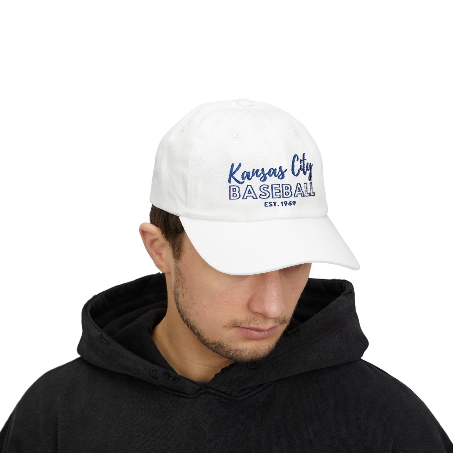 1969 Embroidered Kansas City Crown Baseball Hat