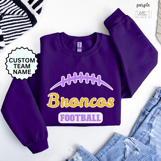 Football BRONCOS Adult Sweatshirt