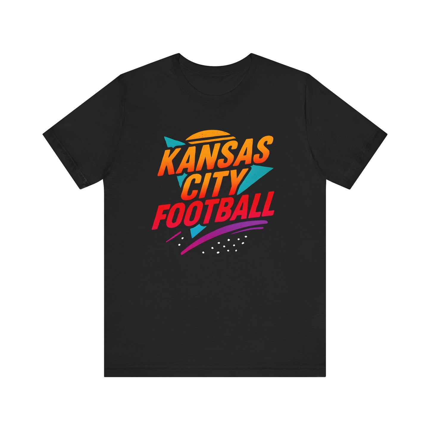 Adult Kansas City Football Retro Shirt