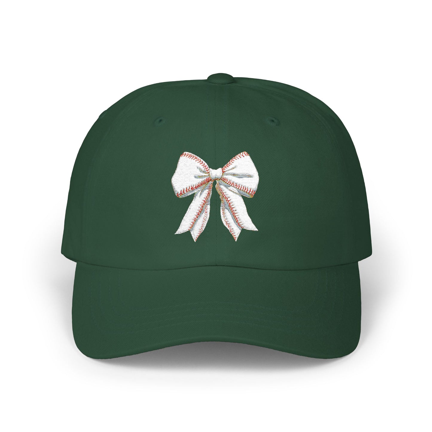 Baseball Bow Embroidered Kansas City Baseball Hat
