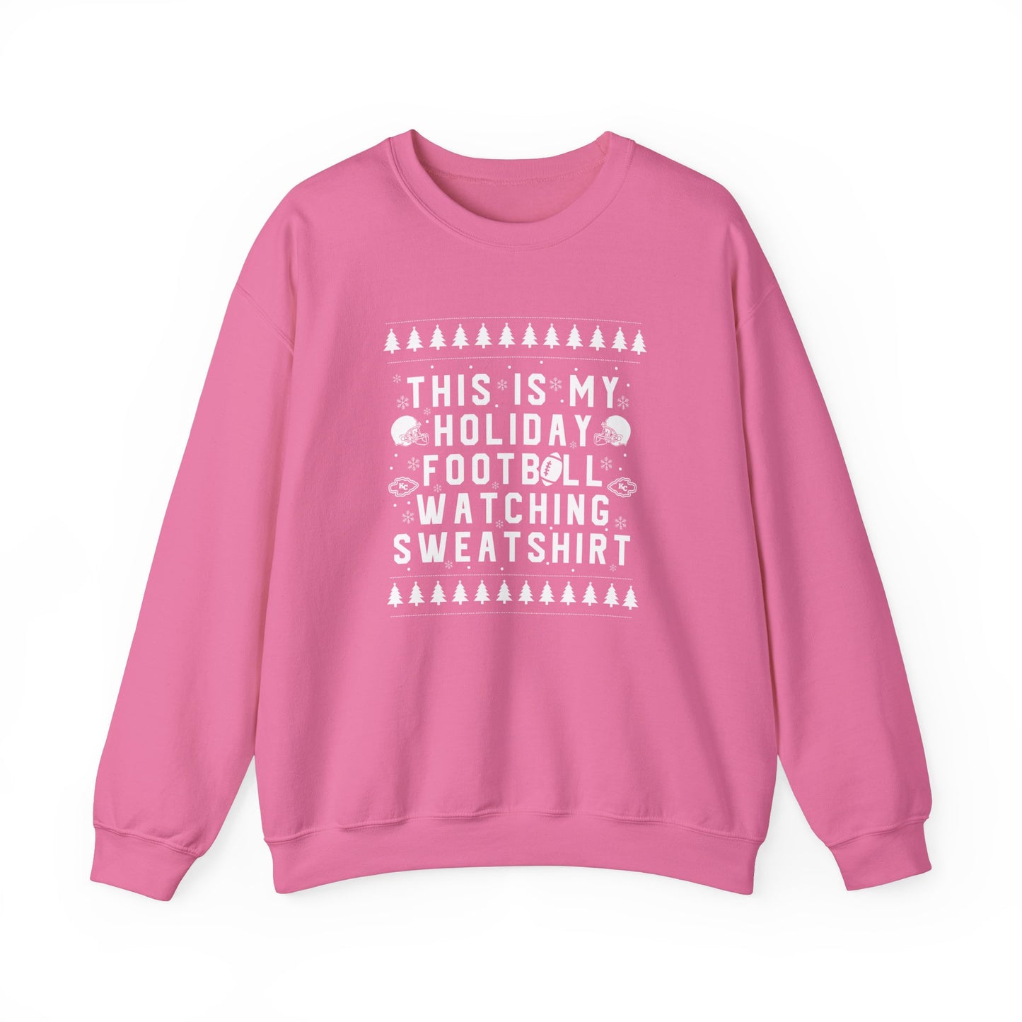 NEW Kansas City Holiday Football Sweatshirt