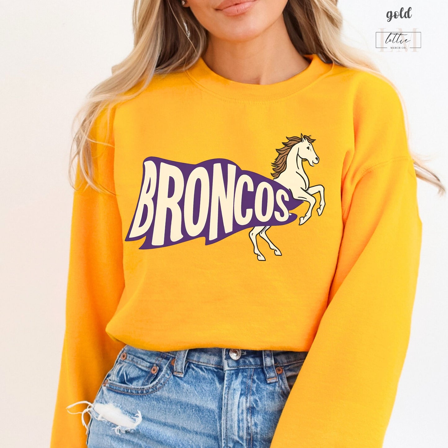 Broncos Flag Sweatshirt