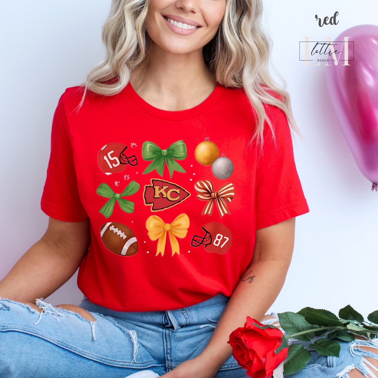 Kansas City Christmas Sweatshirt/ Tshirt