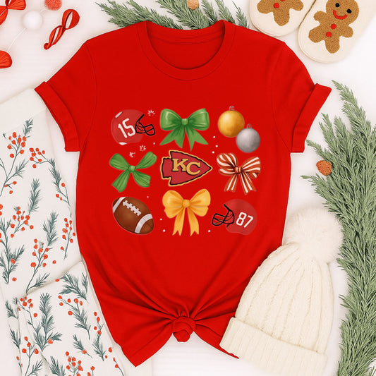 Kansas City Christmas Sweatshirt/ Tshirt