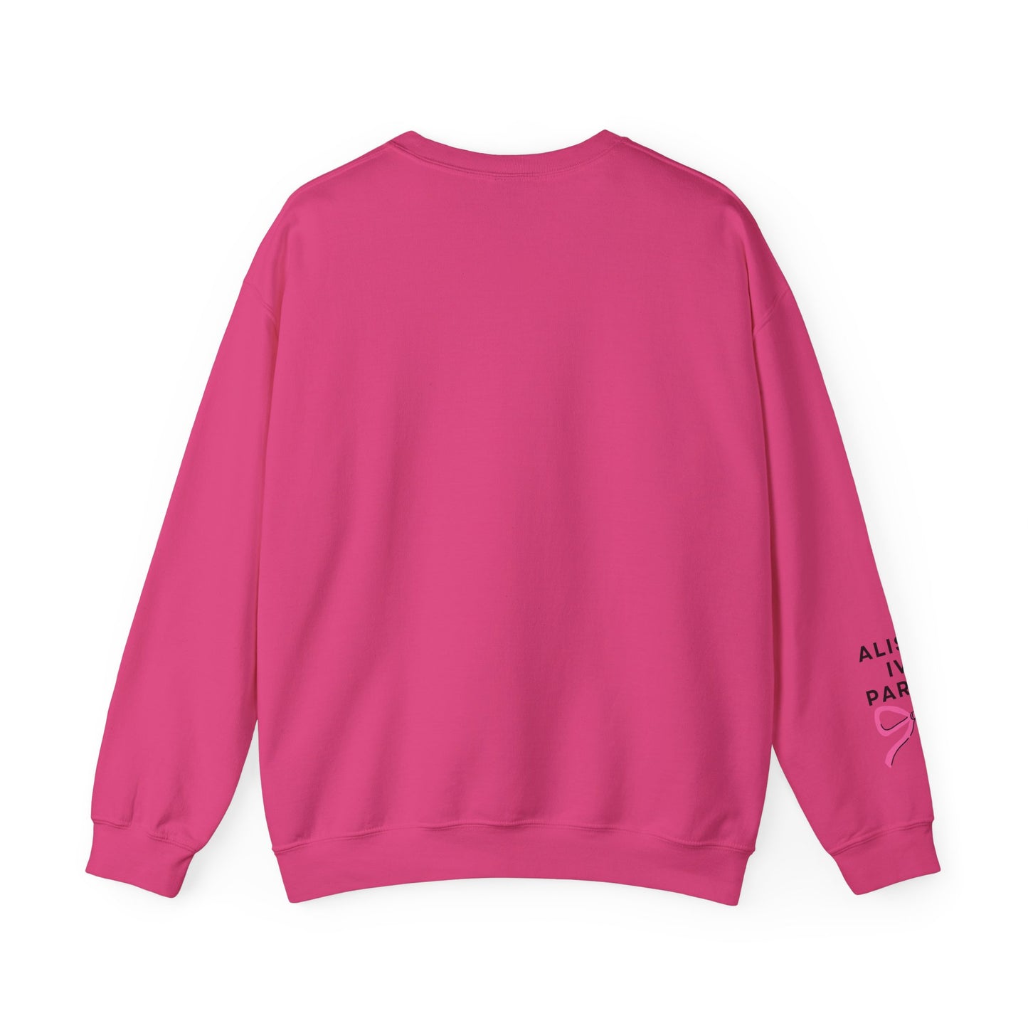 Personalized Bow Checkered Mama Sweatshirt