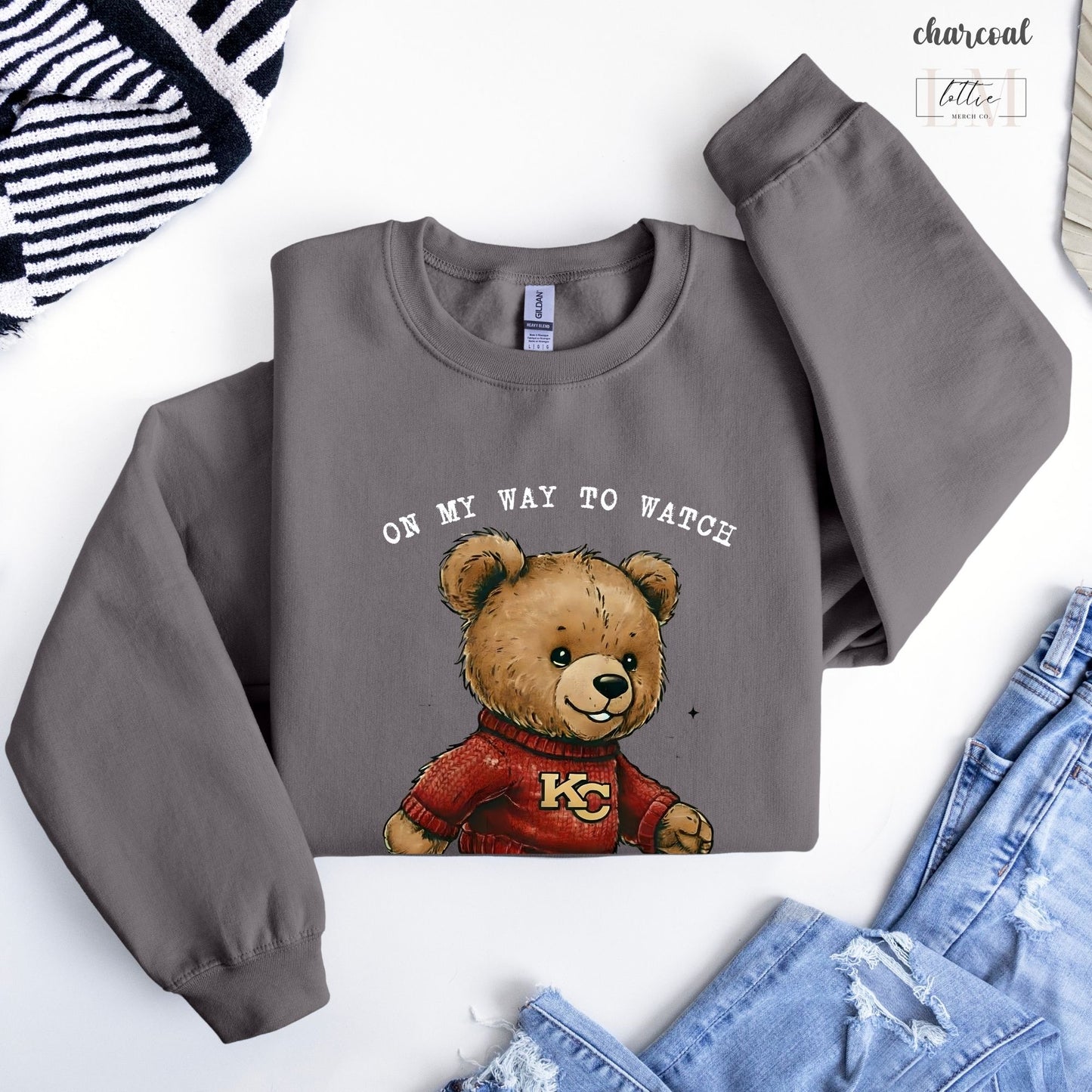 Kansas City Teddy Bear Sweatshirt/ Tshirt