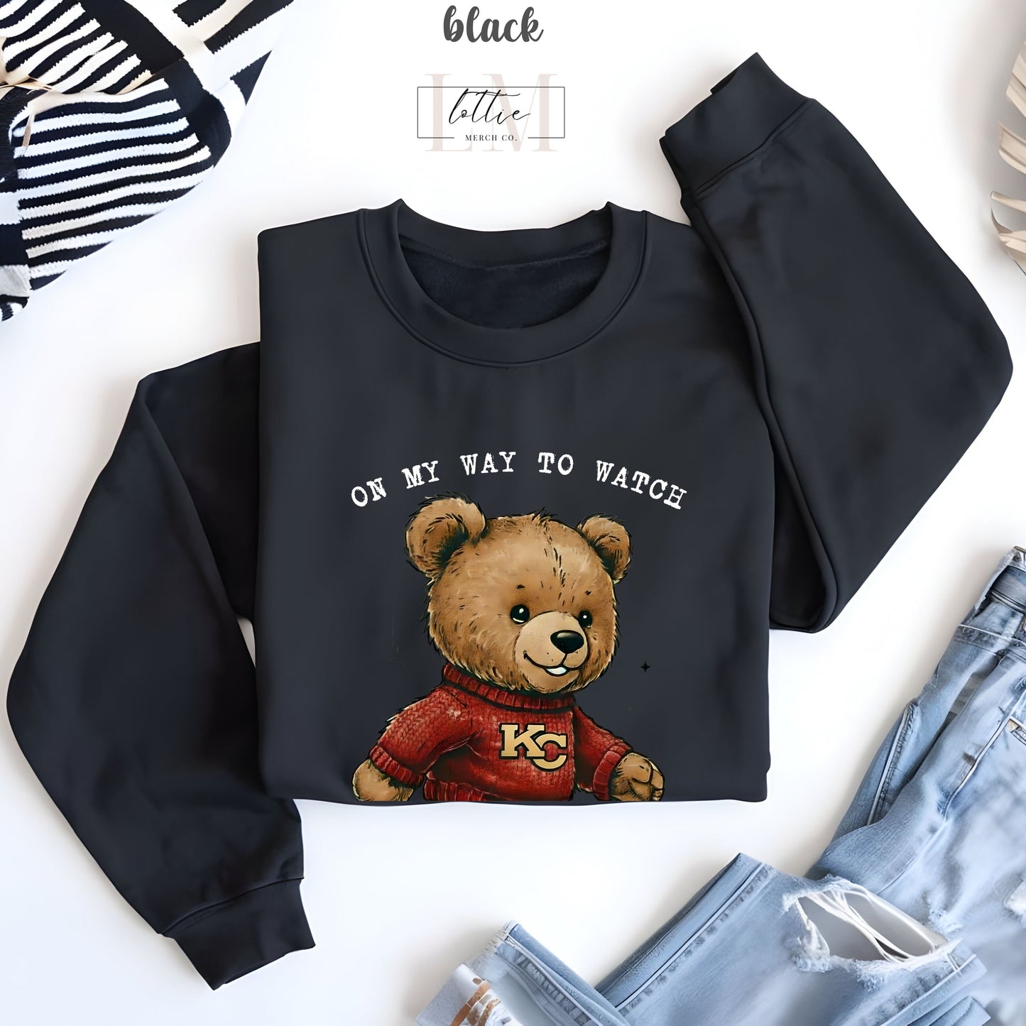Kansas City Teddy Bear Sweatshirt/ Tshirt