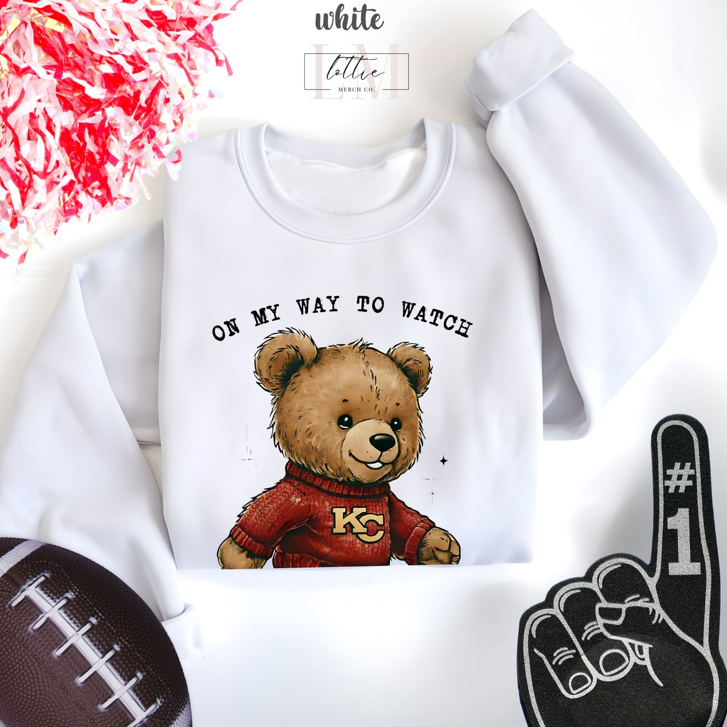 Kansas City Teddy Bear Sweatshirt/ Tshirt