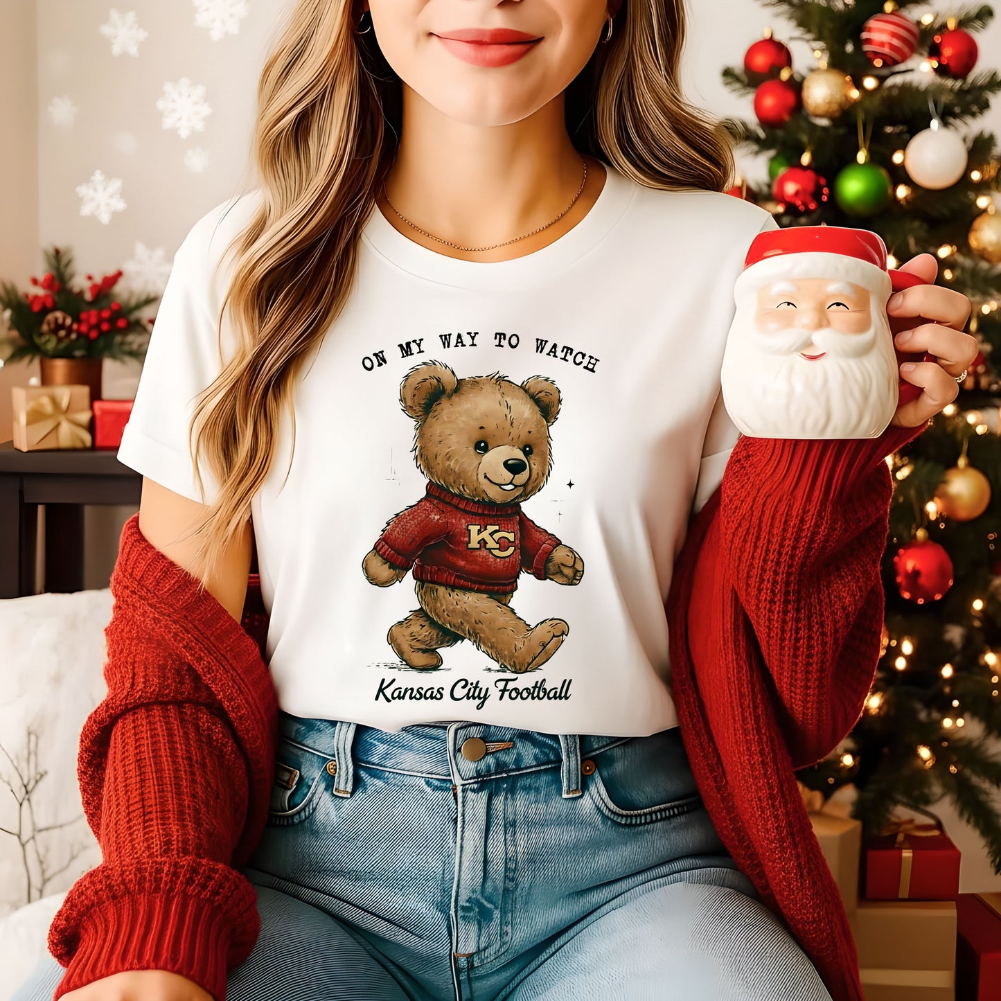 Kansas City Teddy Bear Sweatshirt/ Tshirt