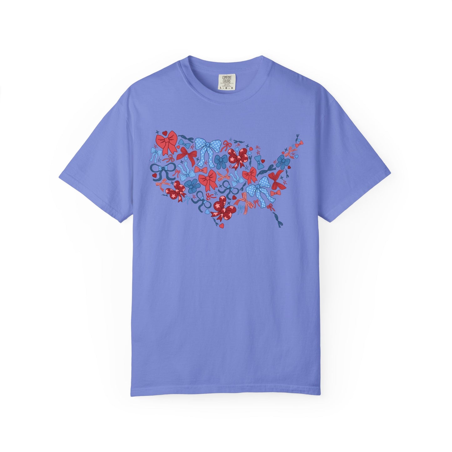 United States of America Bow Graphic Shirt