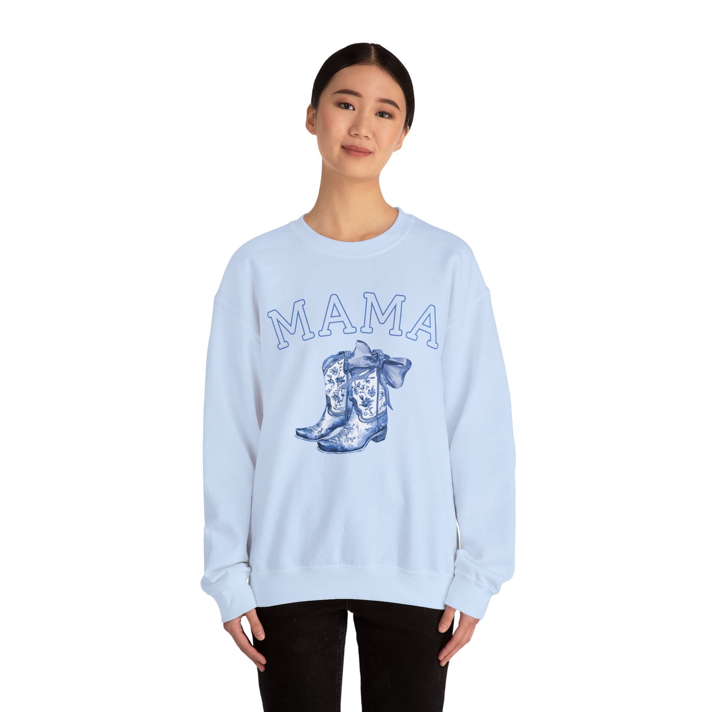 Western Toile Coquette Mama Sweatshirt
