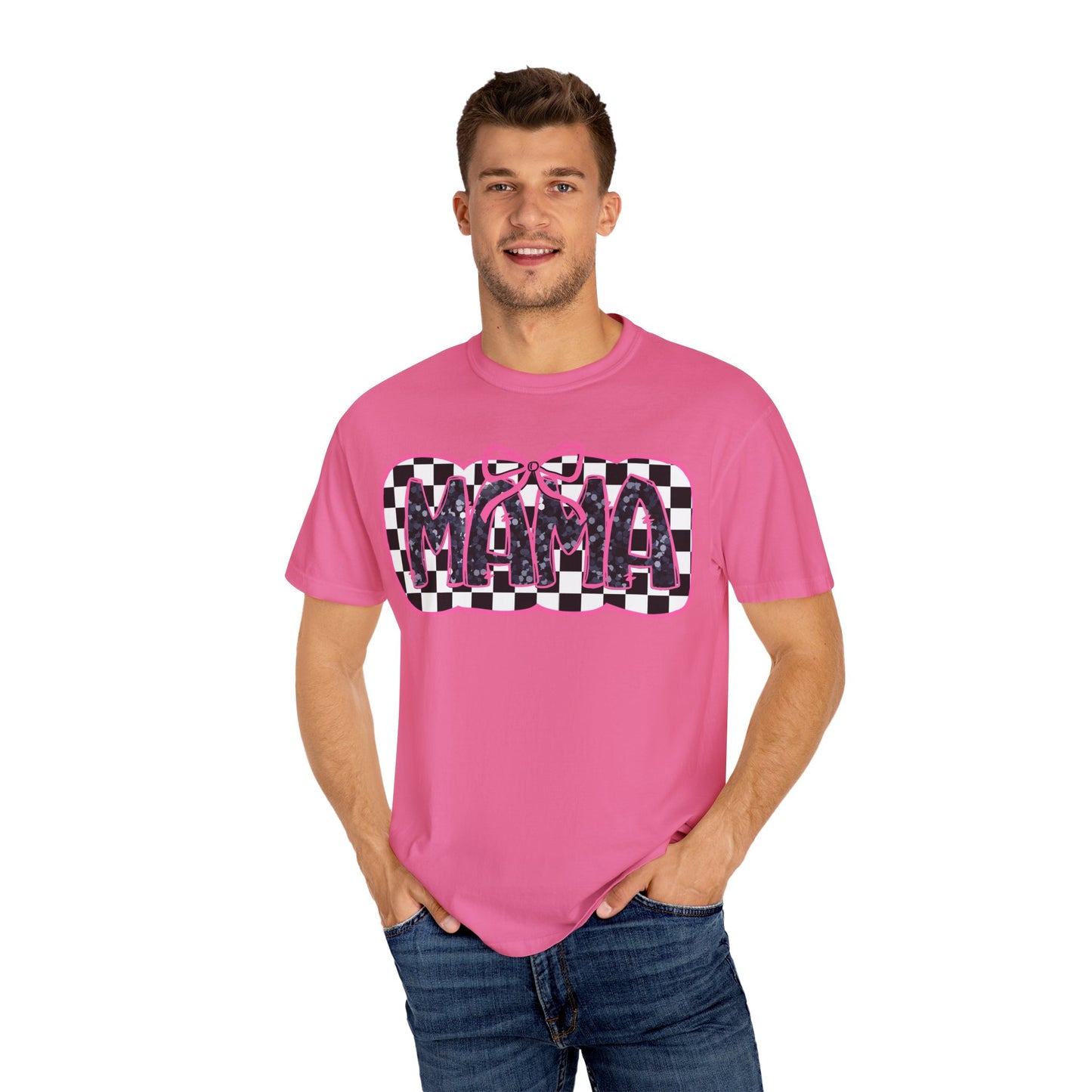Checkered Mama T-Shirt, Gift for Mom