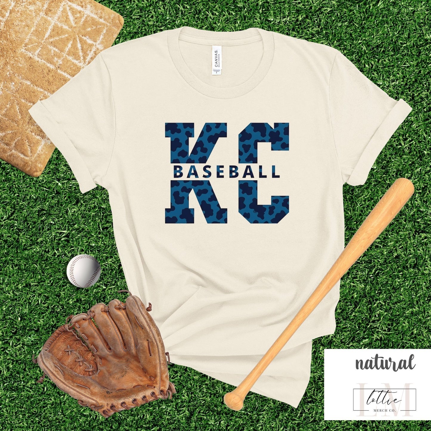 KC Leopard Kansas City Baseball Tee