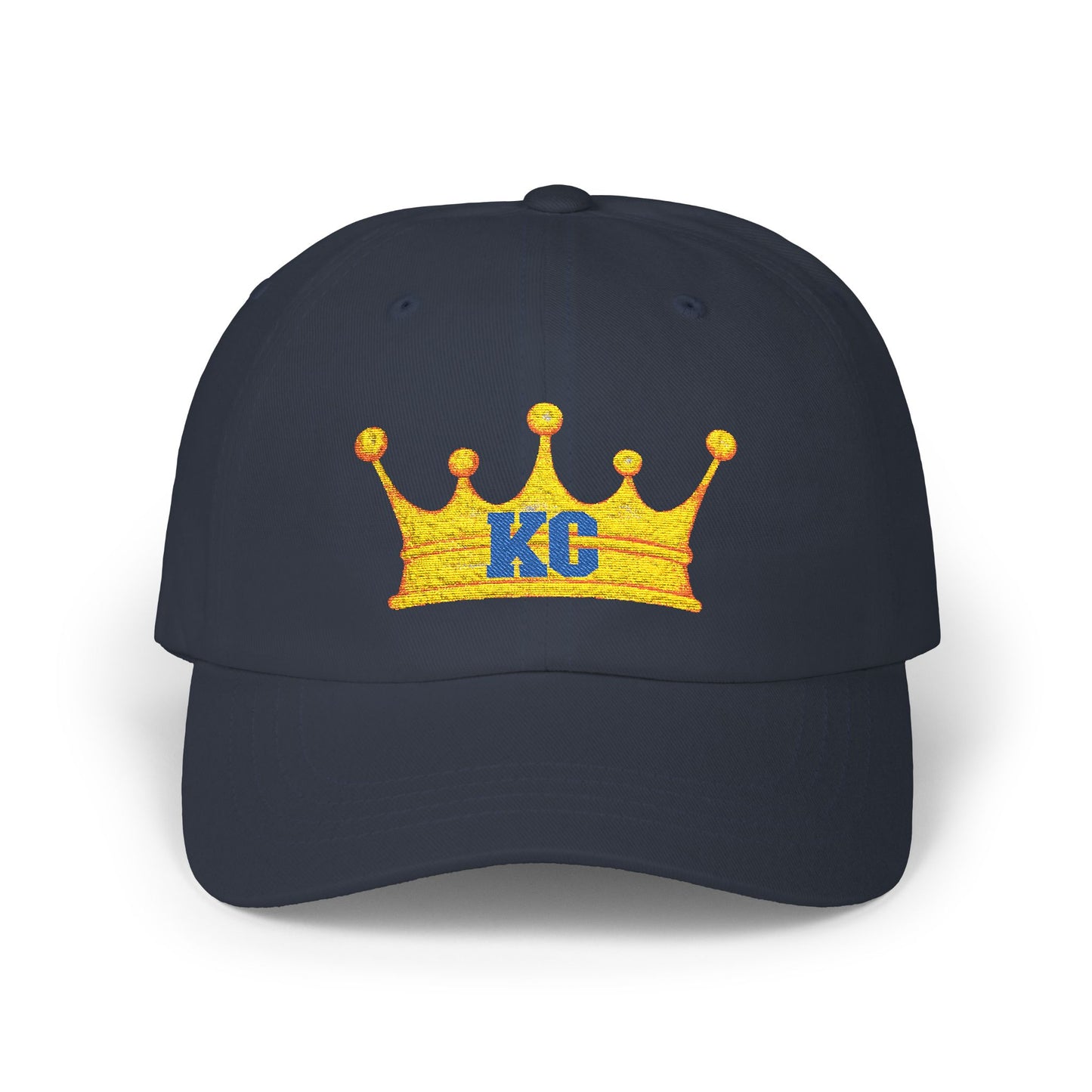 Kansas City Baseball Crown Letter Embroidered Dad Cap, Mother's Day Gift, Birthday Gift for Mom