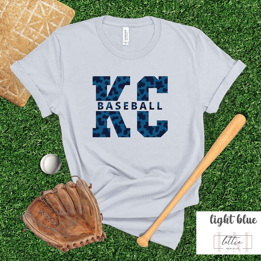 KC Leopard Kansas City Baseball Tee