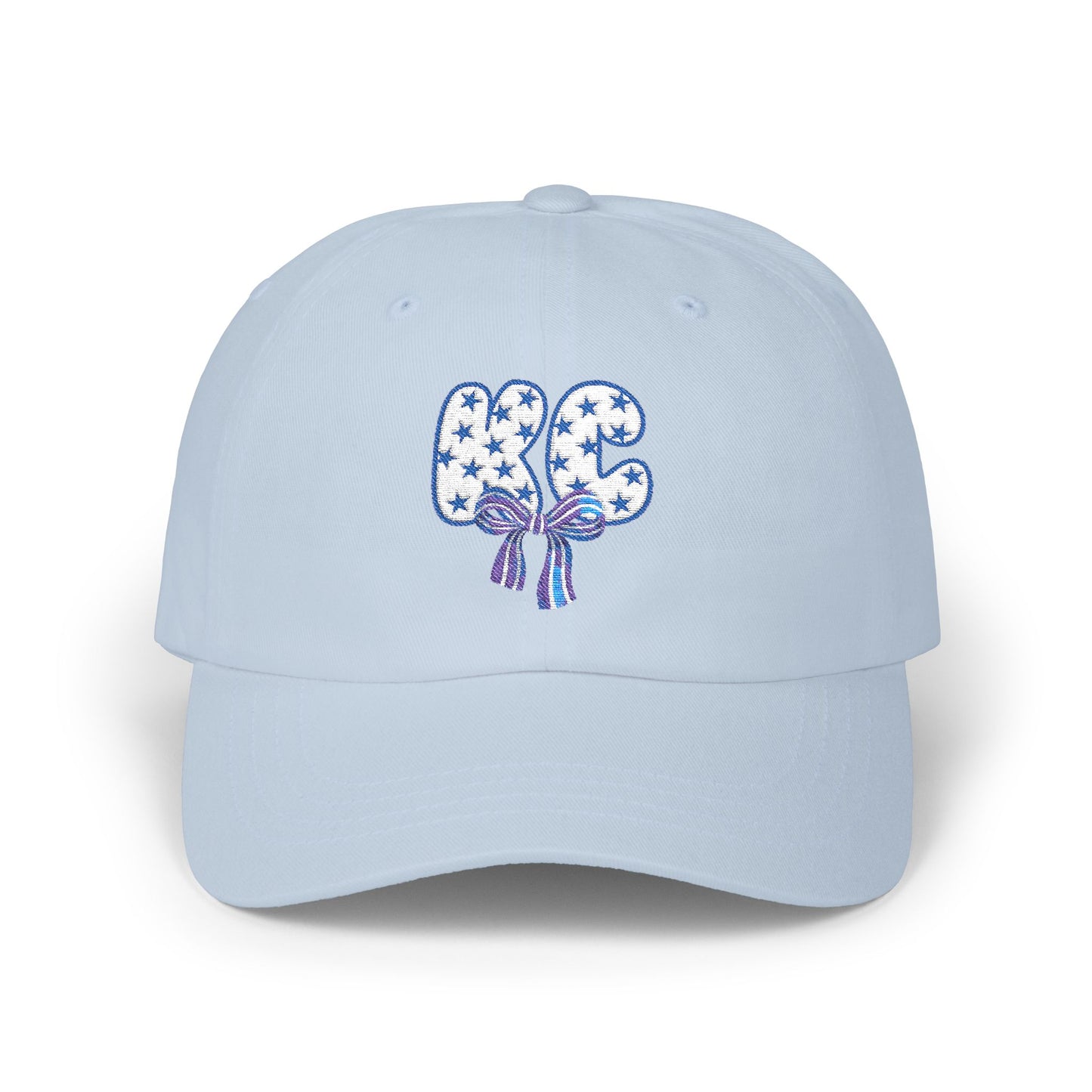 KC Star Doodle Letter Embroidered Dad Cap, Mother's Day Gift, Birthday Gift for Mom