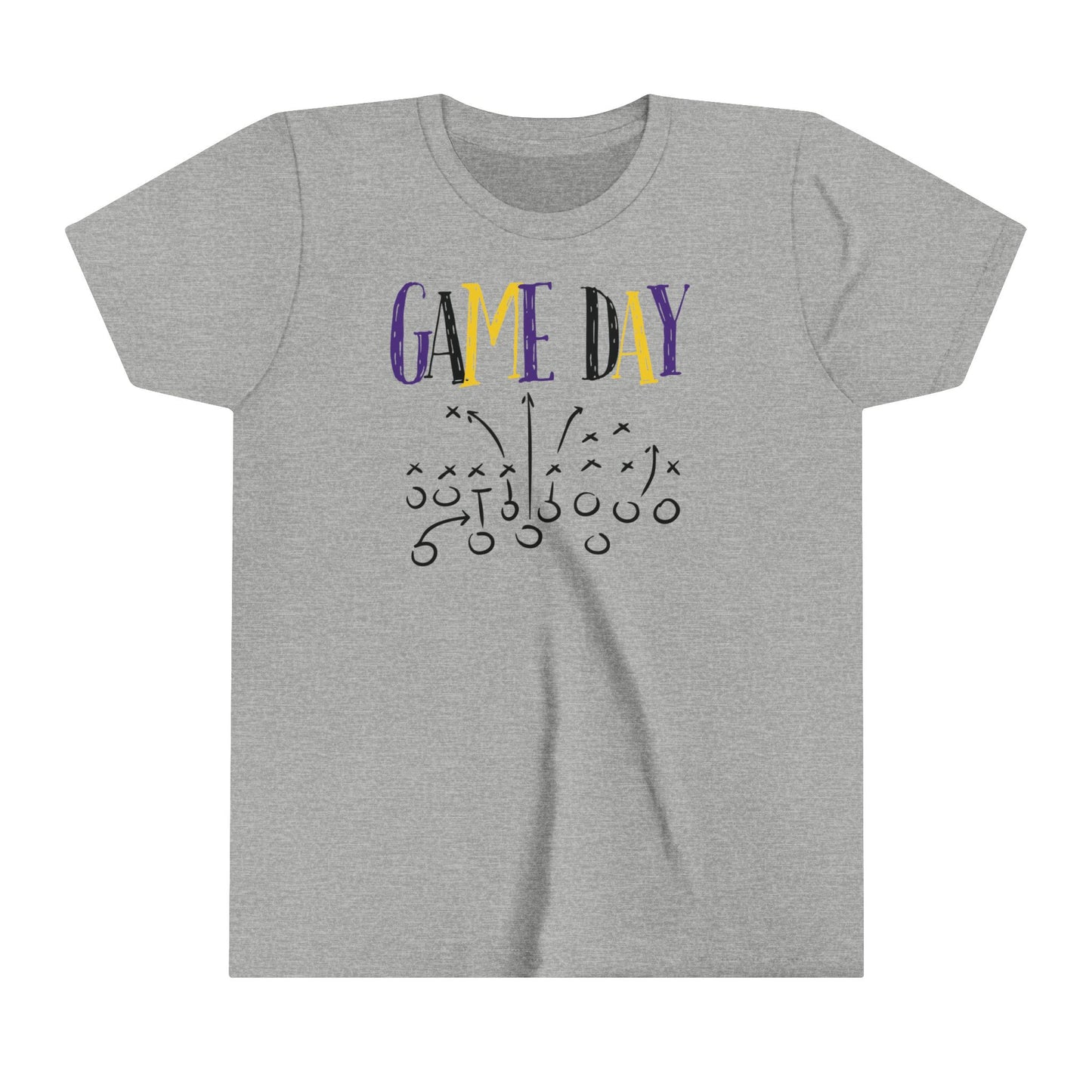 Football Game Day Plays Youth Shirt