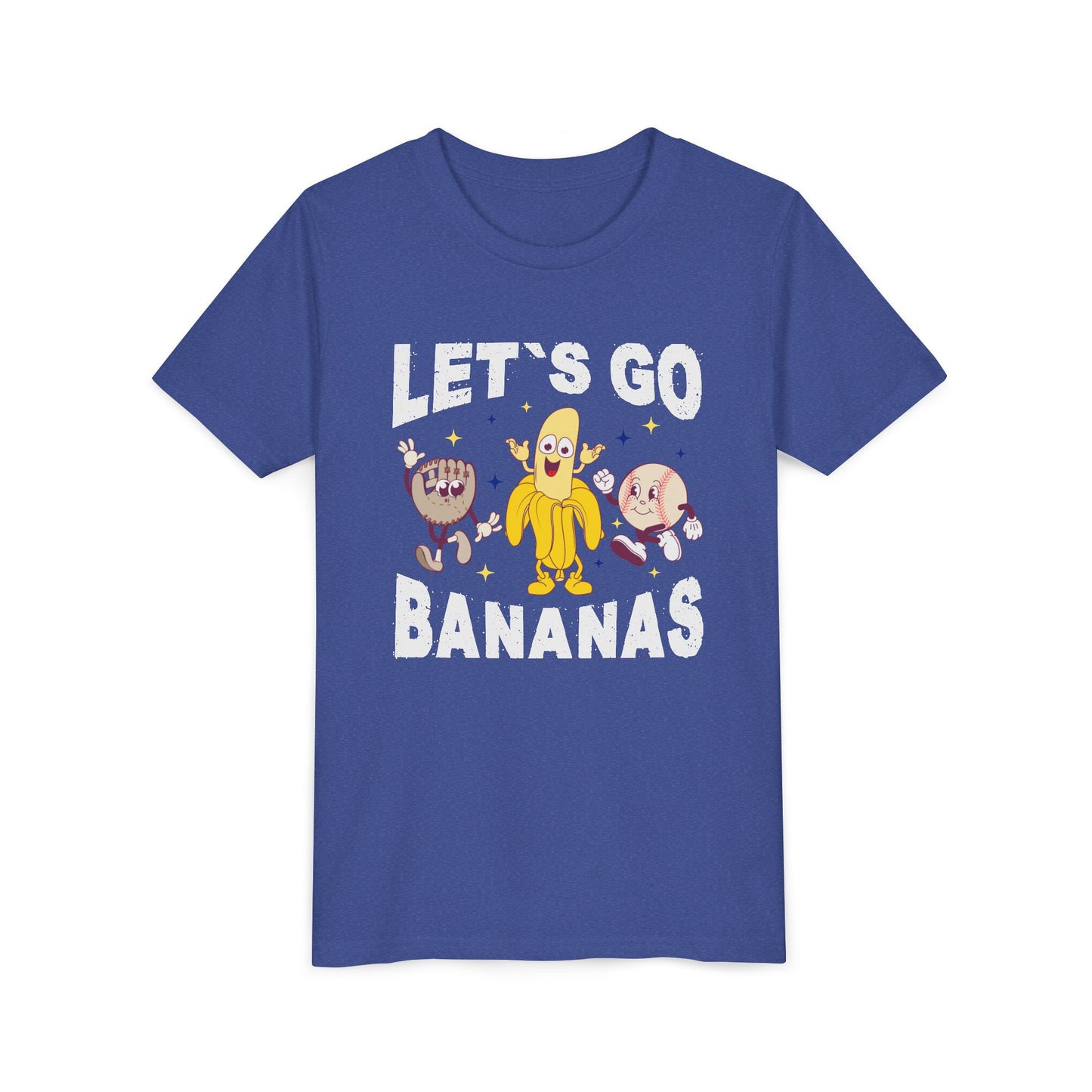 Kids Youth Let's Go Bananas Kansas City Baseball T-shirt