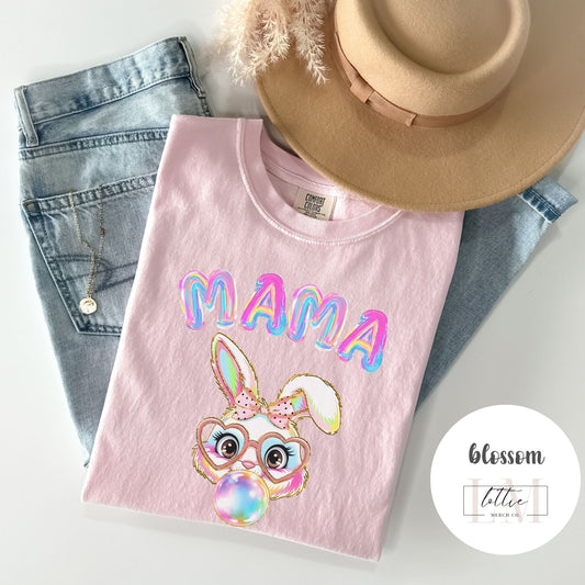 Mama Bunny Graphic Unisex T-Shirt - Fun and Playful Mother's Day Gift