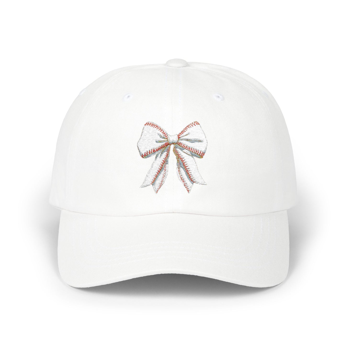 Baseball Bow Embroidered Kansas City Baseball Hat