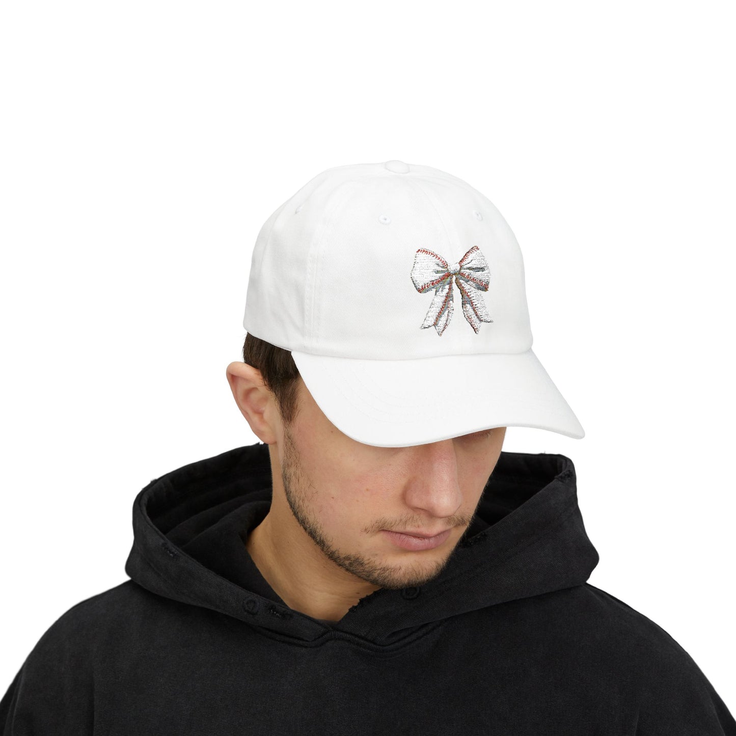 Baseball Bow Embroidered Kansas City Baseball Hat