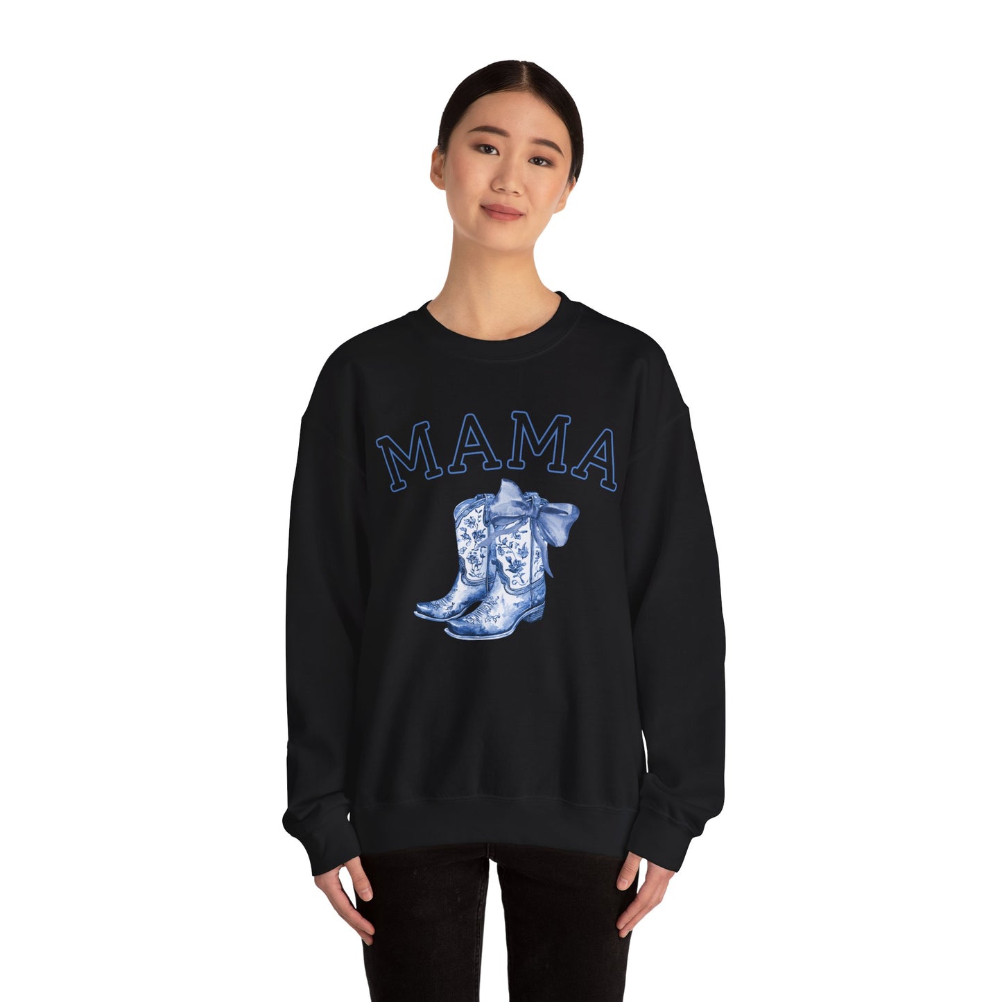 Western Toile Coquette Mama Sweatshirt