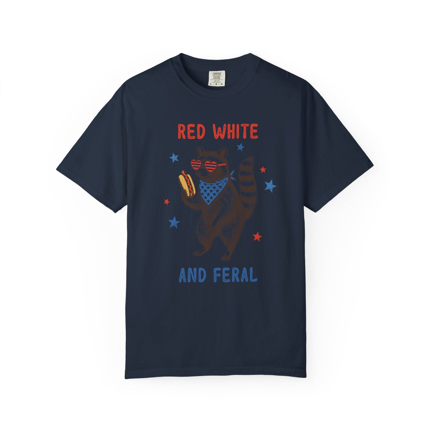 Red White And Feral T-Shirt