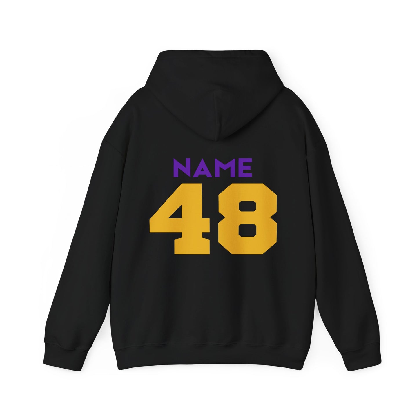 Adult Unisex Broncos Hoodie with Custom Name and Number