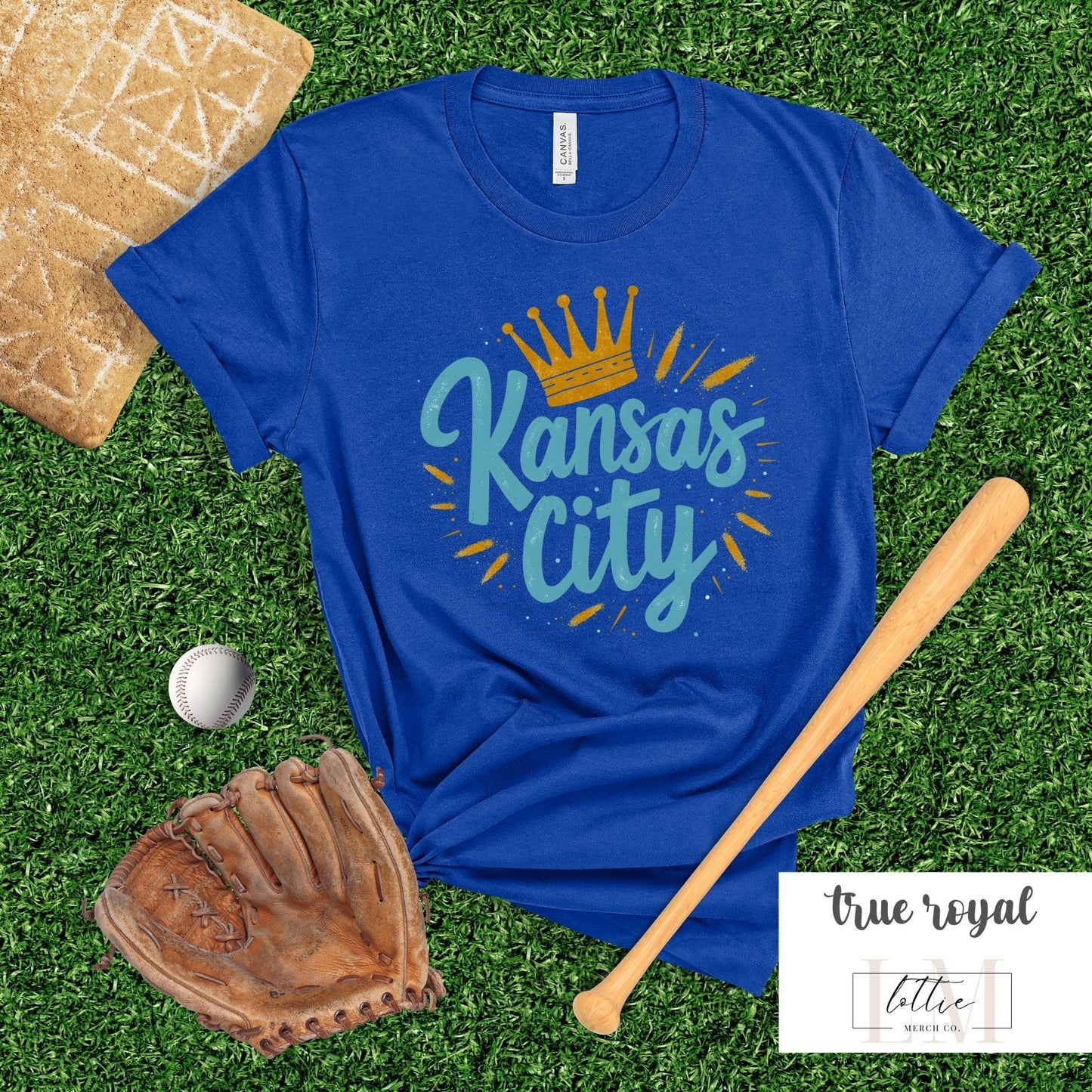 Kansas City Gold Crown Baseball T-Shirt