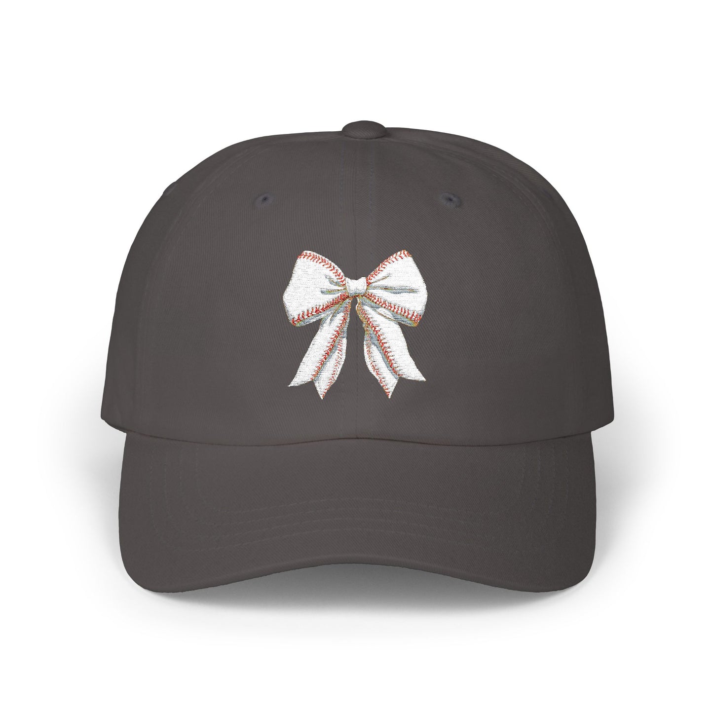 Baseball Bow Embroidered Kansas City Baseball Hat