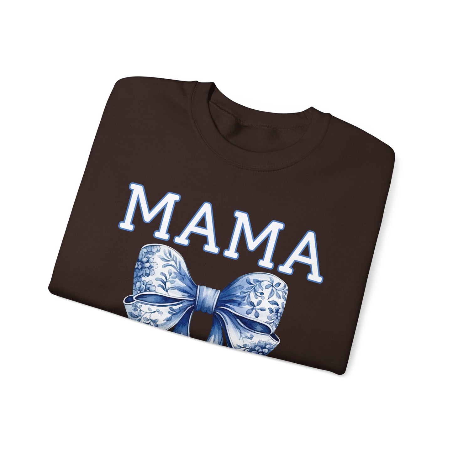 Personalized Toile Coquette Mama Sweatshirt