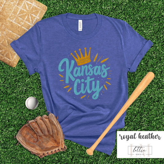 Kansas City Gold Crown Baseball T-Shirt