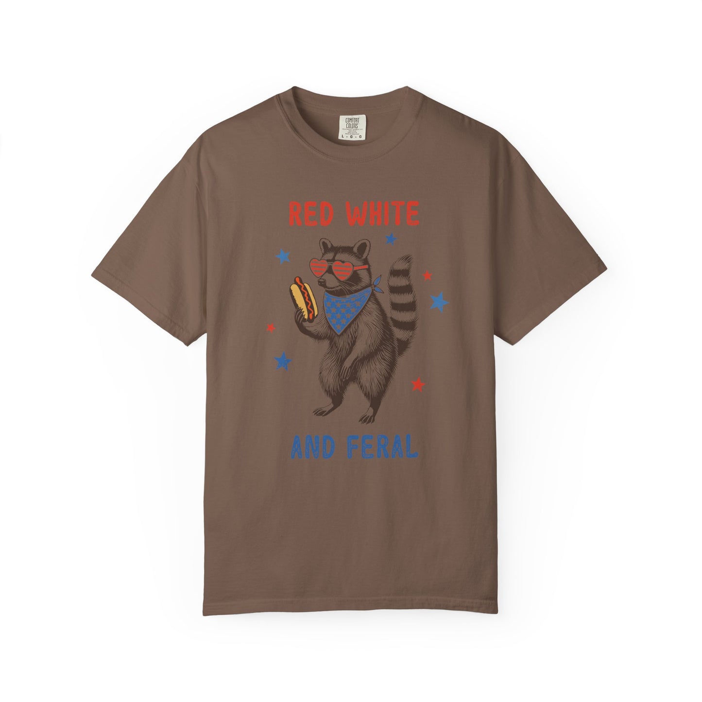 Red White And Feral T-Shirt