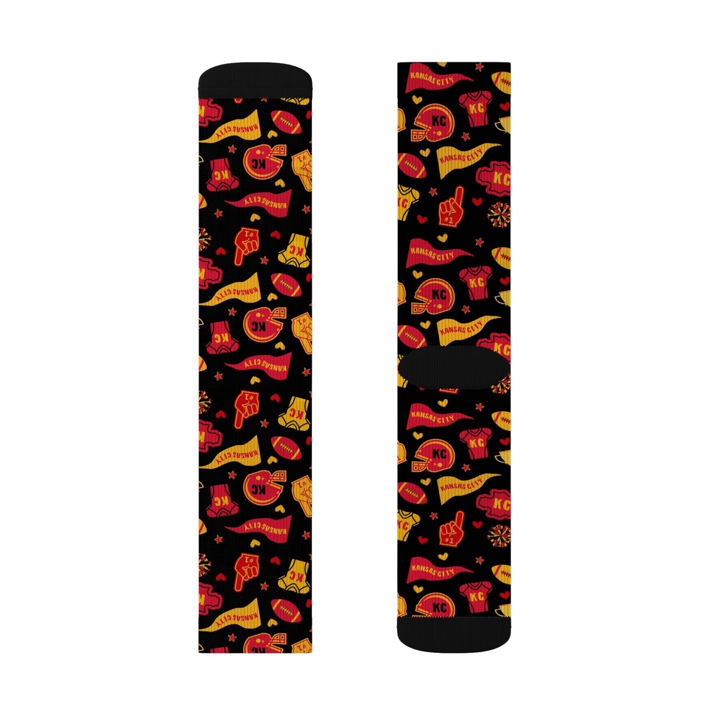 KC Football Sublimation Socks