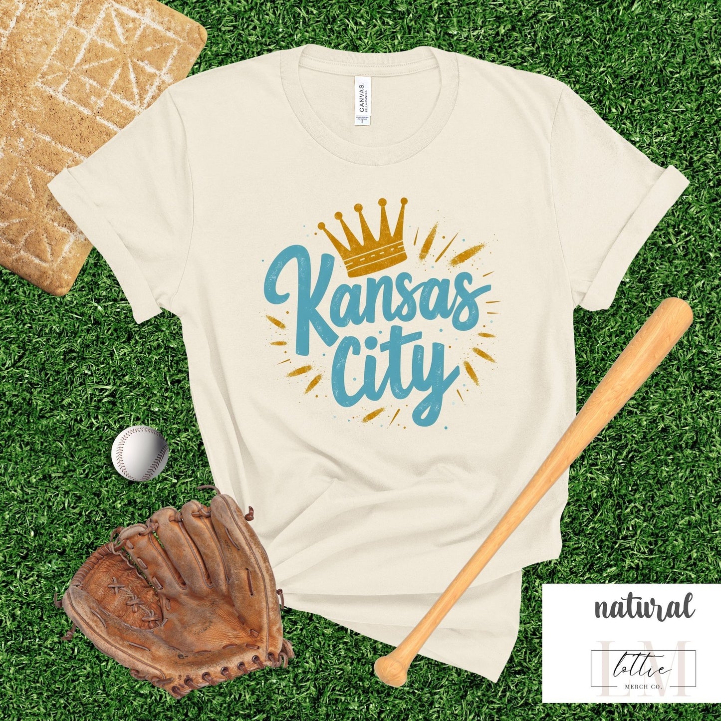 Kansas City Gold Crown Baseball T-Shirt