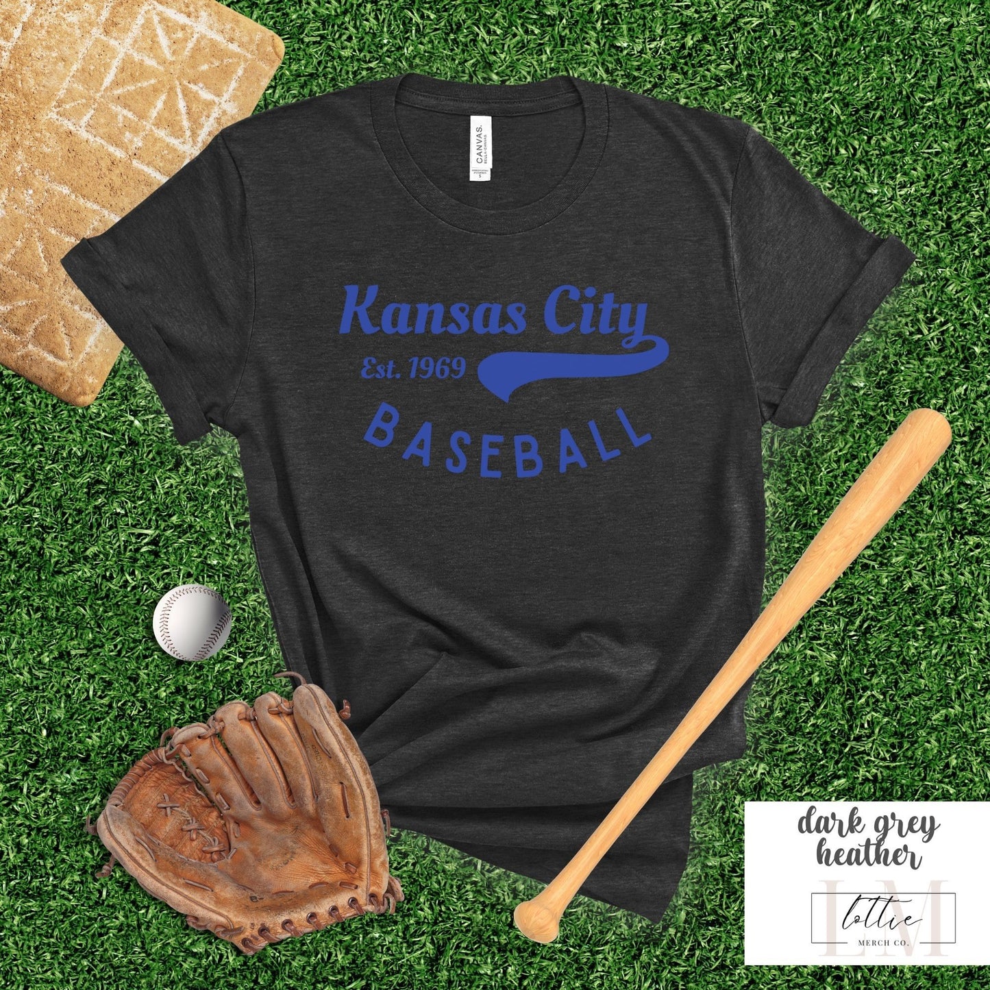 Kansas City Baseball Est. 1969 T-Shirt