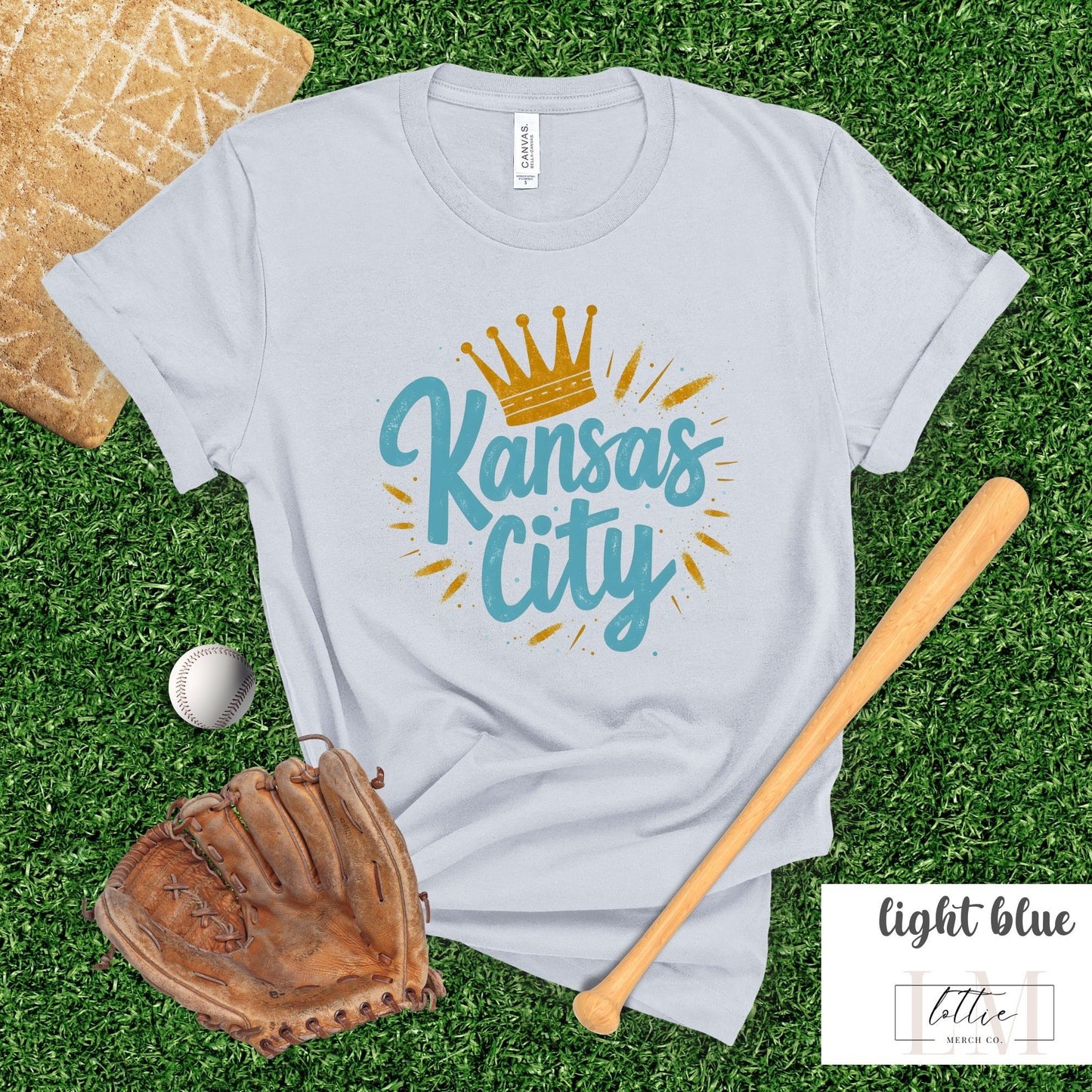 Kansas City Gold Crown Baseball T-Shirt