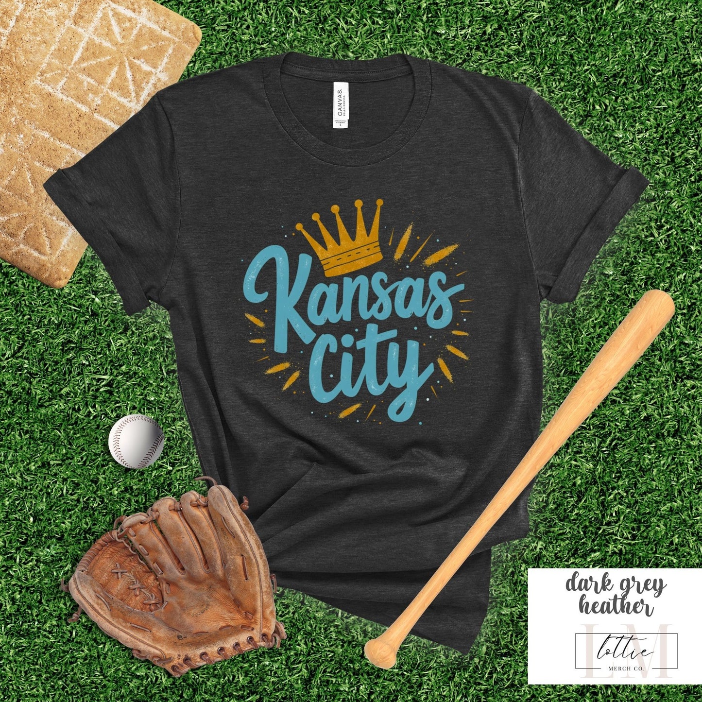 Kansas City Gold Crown Baseball T-Shirt