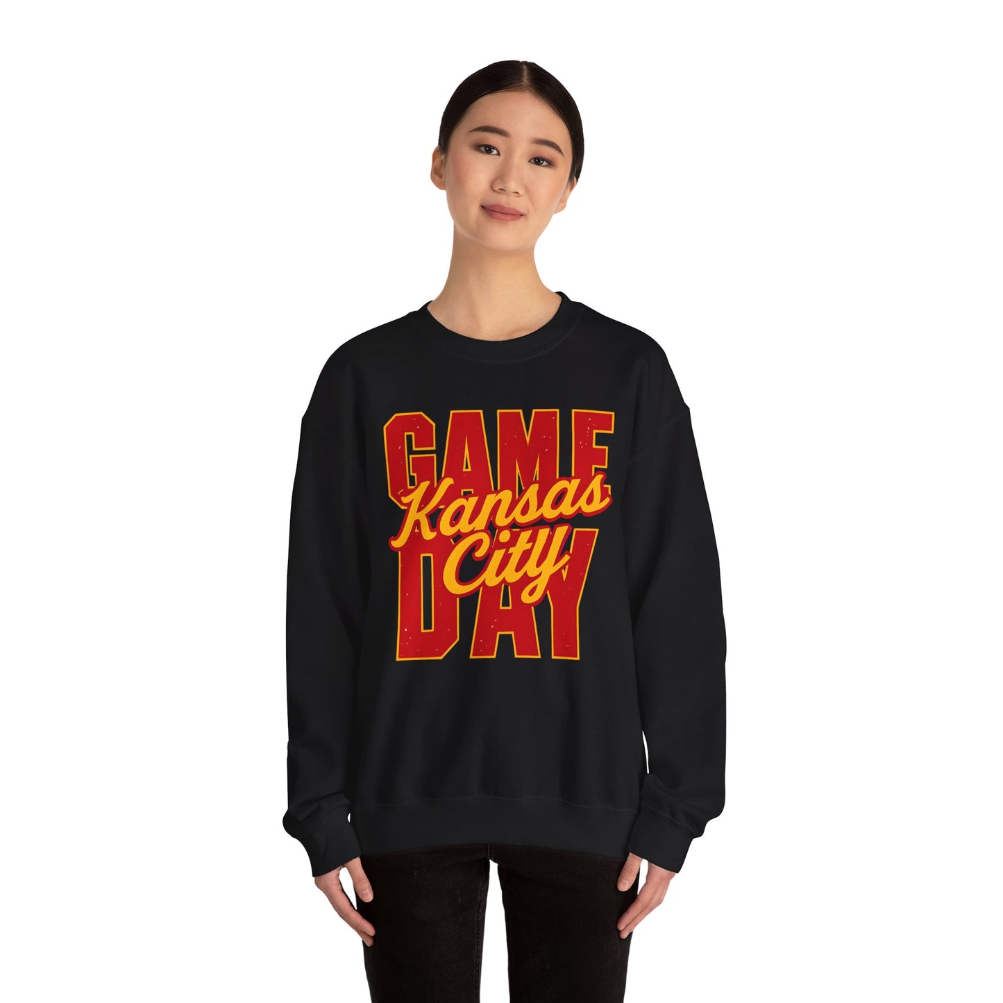 Adult Kansas City Game Day Crewneck Sweatshirt